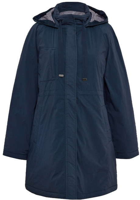 샤트렌 여성용 배색후드 스트레치 집업 점퍼 HCBWJP202