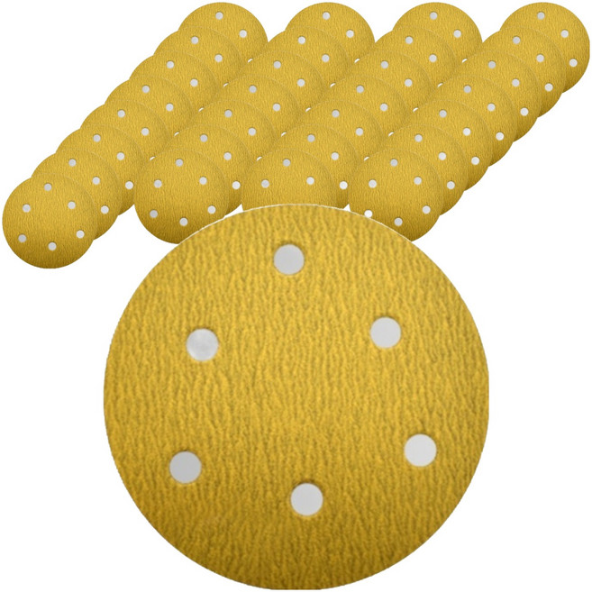 디어포스 CA331 6홀 320방 금속 목재용 원형 종이페파 100p, 1개