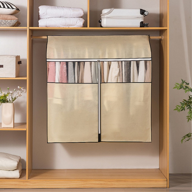 마샤투 풀커버 지퍼식 행거 옷걸이 커버, 1개, 1개입