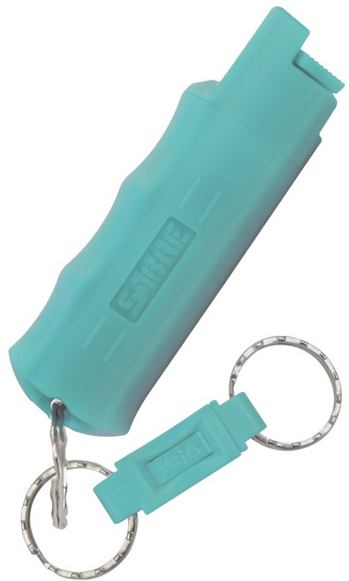 SABRE 沙豹 快拆型專業防身噴劑 薄荷綠, 1個