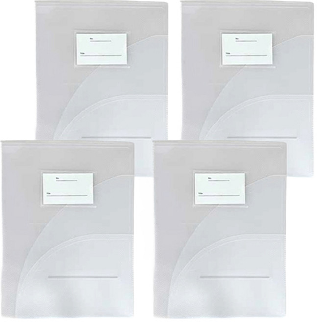 티처스 6포켓 서류보관 홀더파일 230 x 310 x 25 mm 4p, 화이트, 1세트