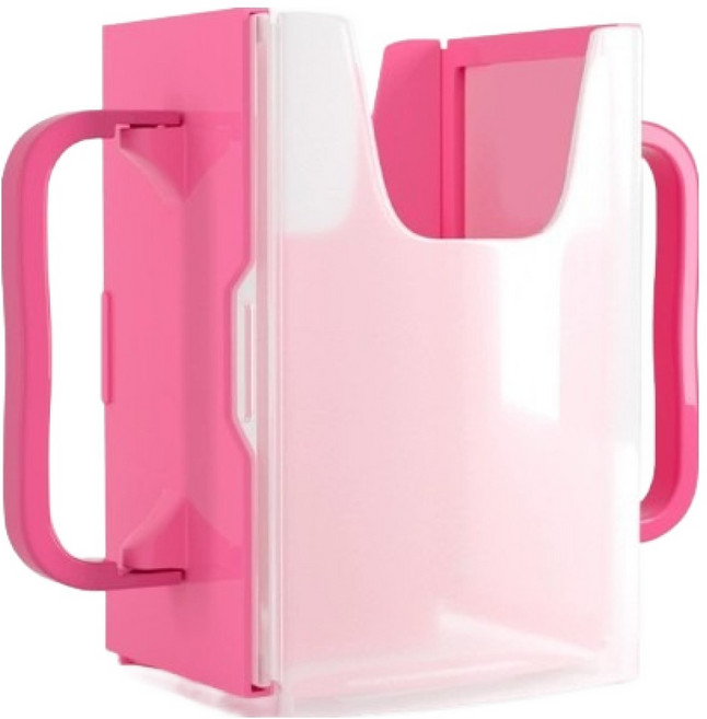 올나우 반투명 두유홀더, 핑크, 1개