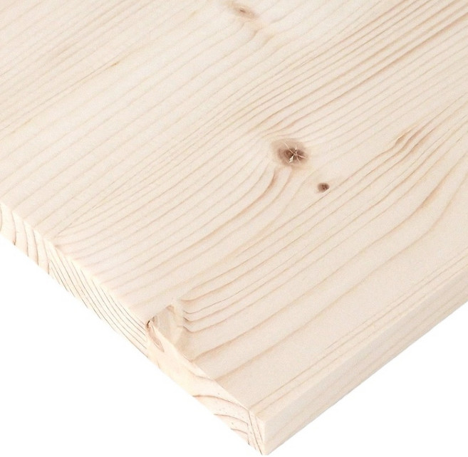 위드로우 DIY 재단 목재 스프러스 집성목 18T 200 x 600 mm, 1개