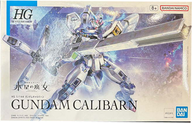 BANDAI HG TWFM 026 異靈鋼彈 機動戰士鋼彈 水星的魔女 組裝模型, 1個