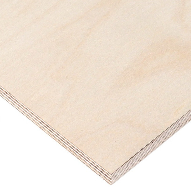 위드로우 DIY 재단 목재 자작나무 합판 6.5T 400 x 800 mm, 1개