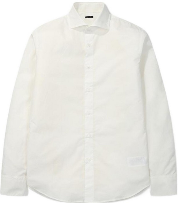 BON 男款經典基本長袖襯衫 BNESBA617WH