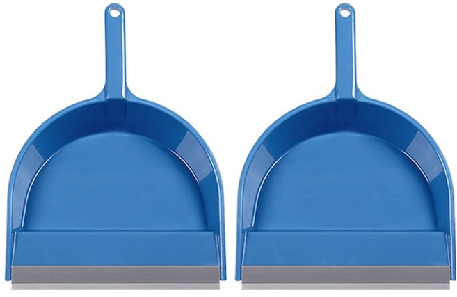 ACE 표준 고무형 쓰레받기, 블루, 2개