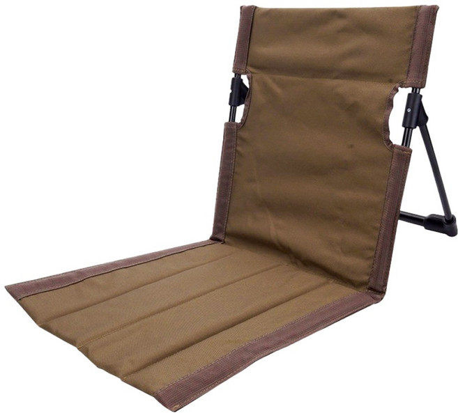 戶外折疊懶人椅, 1個, 咖啡色