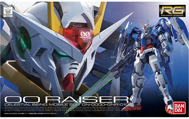 BANDAI 1/144 RG 018 00 Raiser模型 5061603, 1個