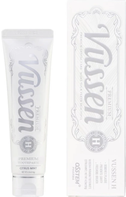 뷰센 뉴 에이치 치약 시트러스민트향, 120g, 1개 - 쿠팡
