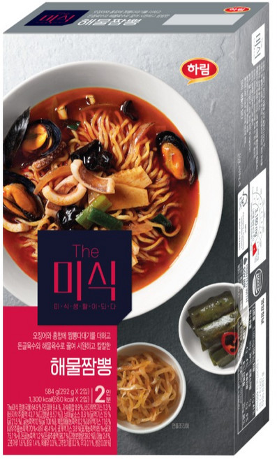 더미식 해물짬뽕 584g, 1개