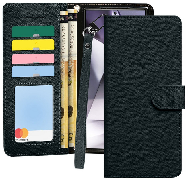 아이엔픽 사올린 소가죽 지갑 다이어리 휴대폰 케이스