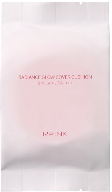 Re NK 粉紅光采光澤遮瑕氣墊粉餅補充蕊 15g, 1個, 020 自然色 (21~23號)