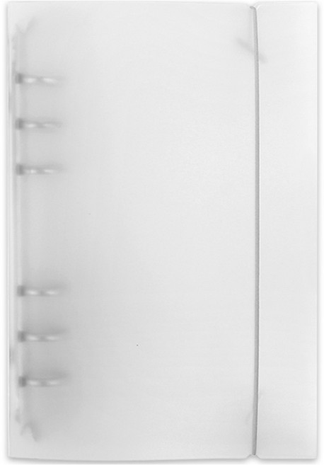 리코즈 A6 하드바인더 커버 6공, 반투명, 1개