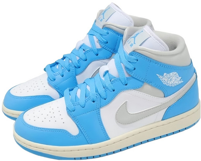NIKE 耐吉 女款 WMNS AIR JORDAN 1 MID 休閒鞋 BQ6472-400