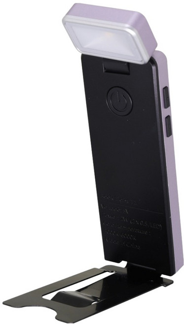 멀티탁 슬림핸디 북라이트 클립형, 라일락