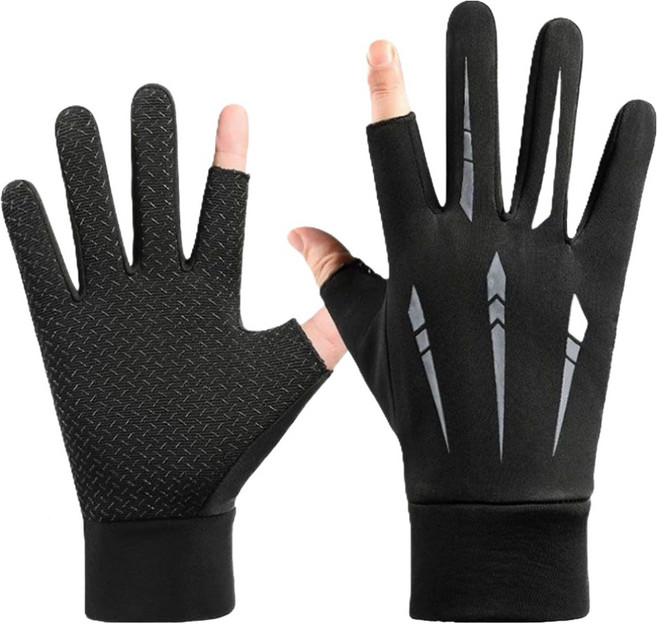 이지딜 아웃도어 배달 방한장갑 양손착용 세트, 그레이, 1세트