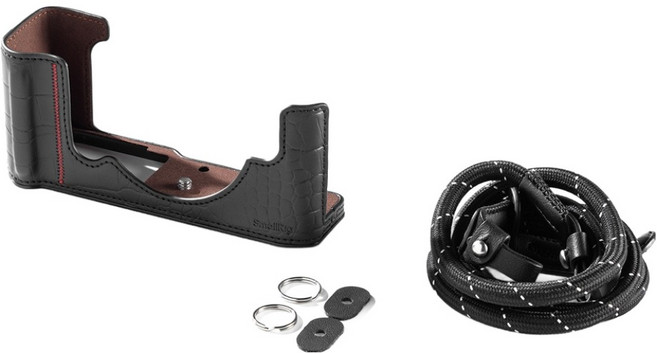 스몰리그 니콘 Z f 하프 케이스 키트 블랙, 1개, 5095