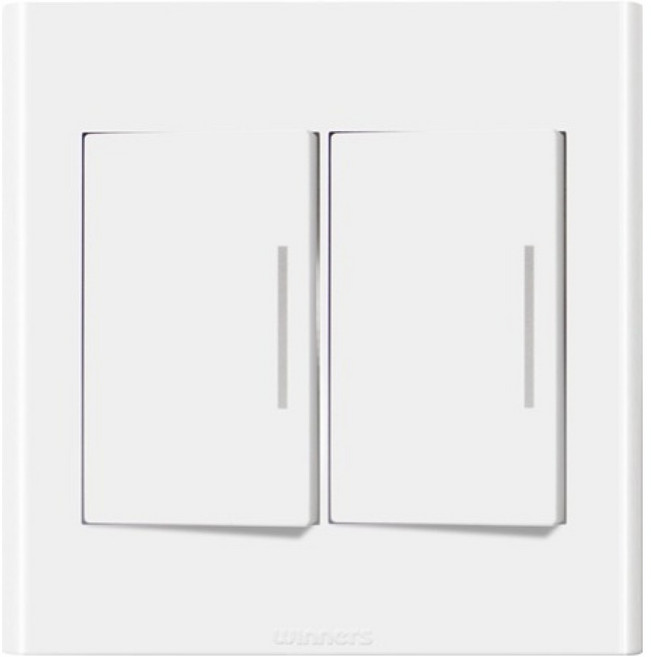 위너스 위너 스위치 2개용 2구, 1개