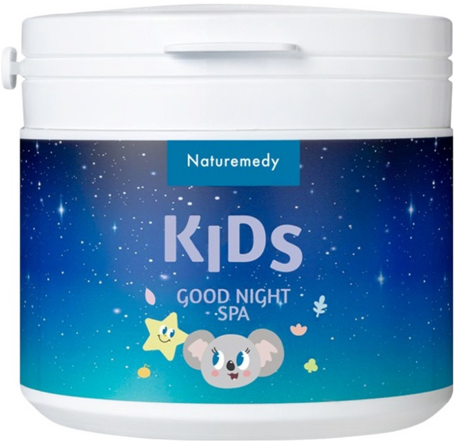 네츄레메디 유아용 굿나잇 통잠 스파 입욕제, 400g, 1개