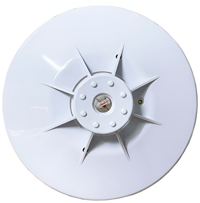 차동식 화재 감지기, 1개, 유백색