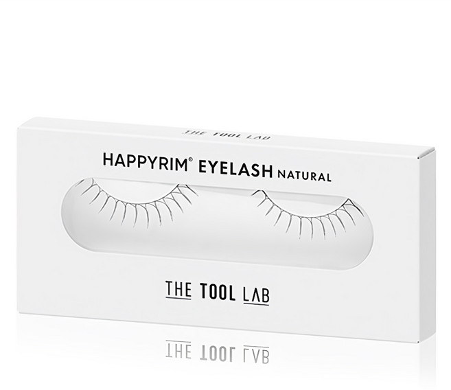 THE TOOL LAB HAPPY RIM 手工假睫毛 11.7N 11mm, 黑色, 1盒