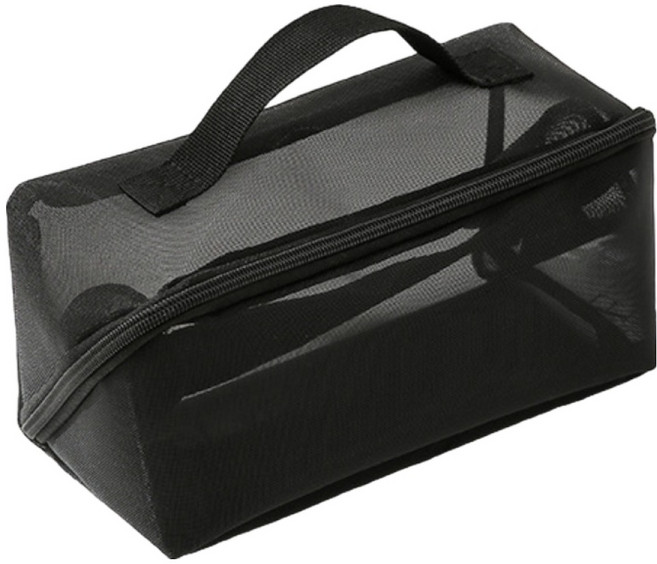 온예리 세면도구 파우치, 블랙