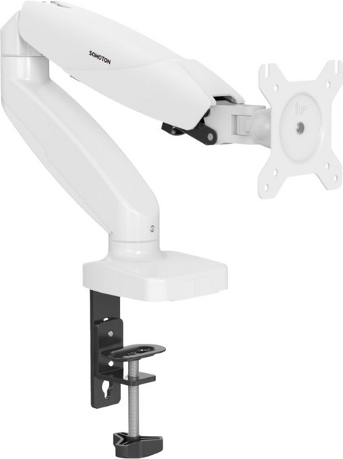 SaMOTON 薩摩頓 氣壓式螢幕支架 MVO-1-1S, 1個, 白色