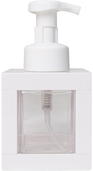 인블룸 깔끔한 주방세제 사각 디스펜서 거품형 350ml, 화이트, 1개