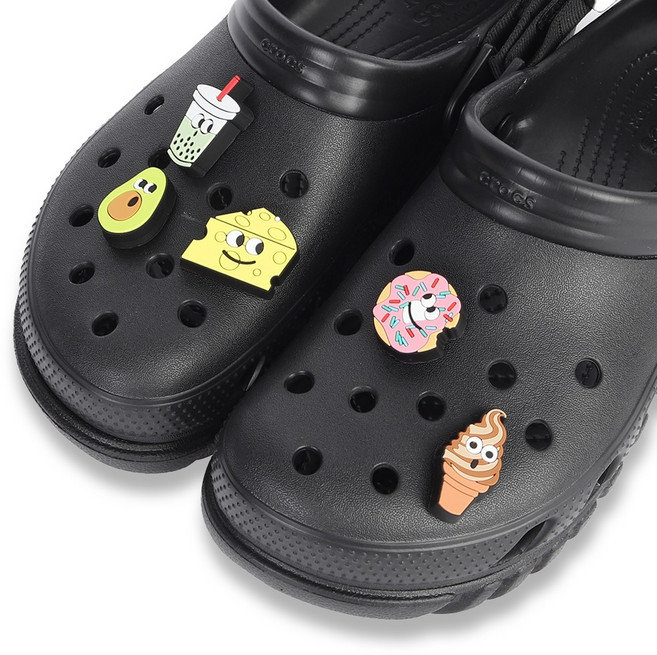crocs 卡駱馳 美味零食 Jibbitz 5件組 10012956 FREE