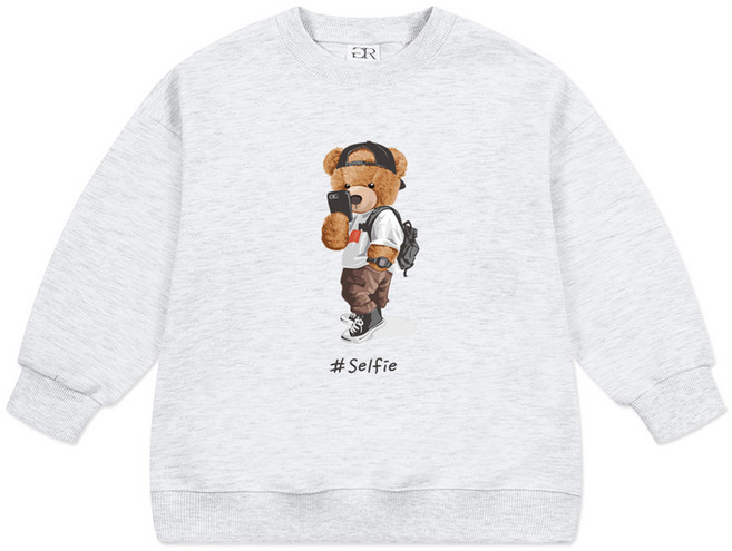 뉴욕꼬맹이 오버핏 맨투맨 W365