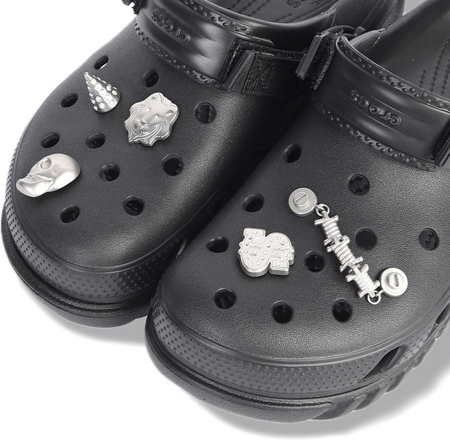 crocs 卡駱馳 金屬閃亮亮智必星5件組 10012943 FREE
