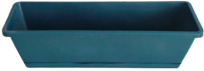 사인포스트 플랜트 배란다 옥상 텃밭 화분, 블루, 1개