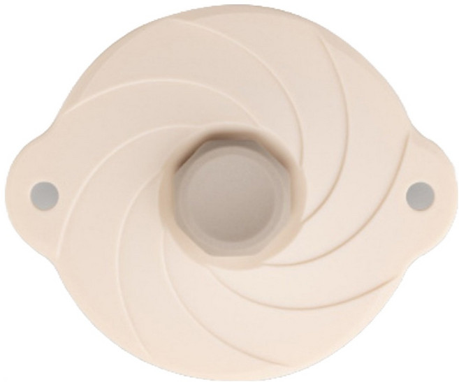 빅벅 다용도 실리콘 냄비 뚜껑, 베이지, 1개