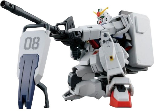 BANDAI 1/144 HGUC 210 陸戰型鋼彈 新生 Ver. 模型, 1個