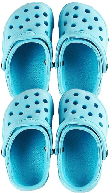 웨이비데이즈 반려동물 프루 슬리퍼 2켤레, 블루, 4개