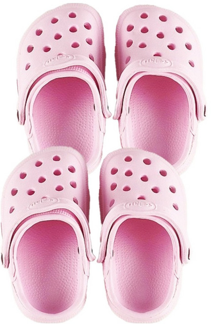 웨이비데이즈 반려동물 프루 슬리퍼 2켤레, 라이트핑크, 4개