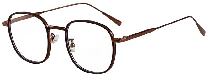 ALEGANT 波西米亞拼接橢圓框UV400光學濾藍光眼鏡