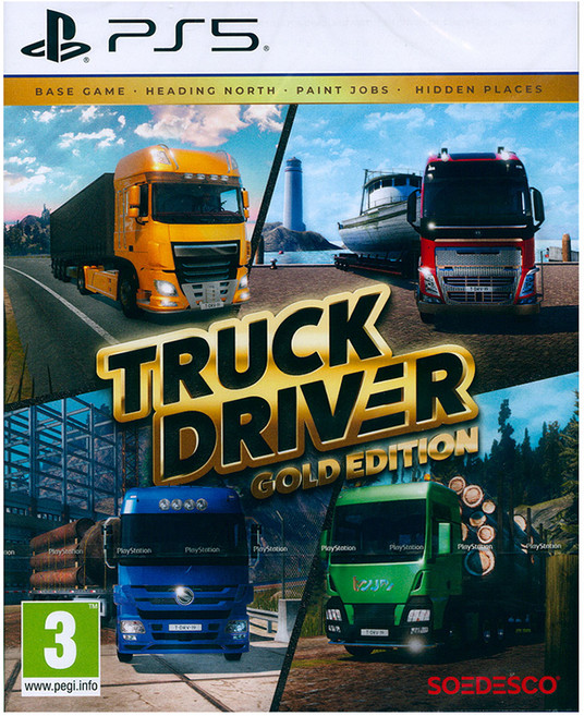 PlayStation 卡車司機：黃金版 Truck Driver Gold Edition, 中英日文歐版