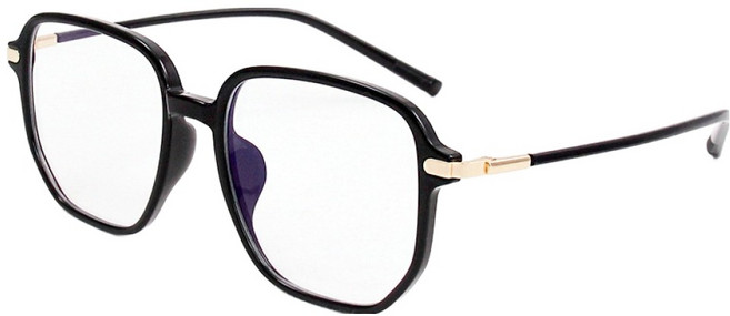 ALEGANT 北歐雅致輕量方框UV400光學濾藍光眼鏡 TR90