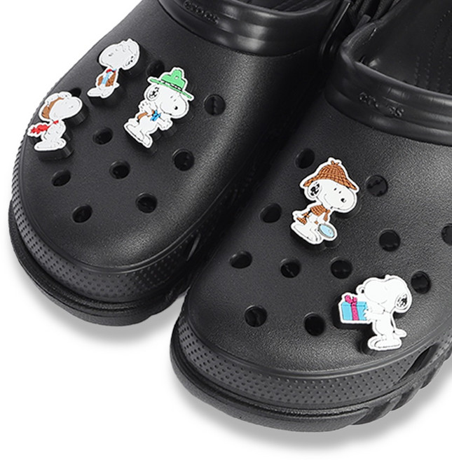 crocs 卡駱馳 Jibbitz 鞋釦 狗狗 5件組 OS 10011466