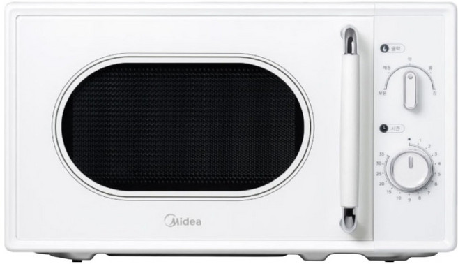 마이디어 레트로 전자레인지 다이얼식 20L, MMO20C2T1-MMPBWH