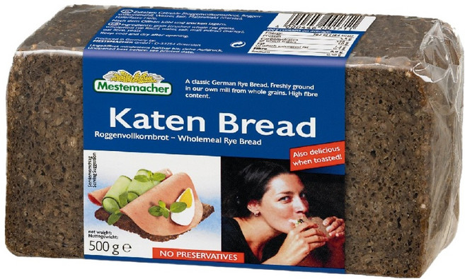 Mestemacher 麥大師 德國鄉村麵包, 1個, 500g