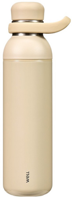 실리만 웰텀블러 에슬레저 스트로우보틀 800ml 샌디베이지, 1개