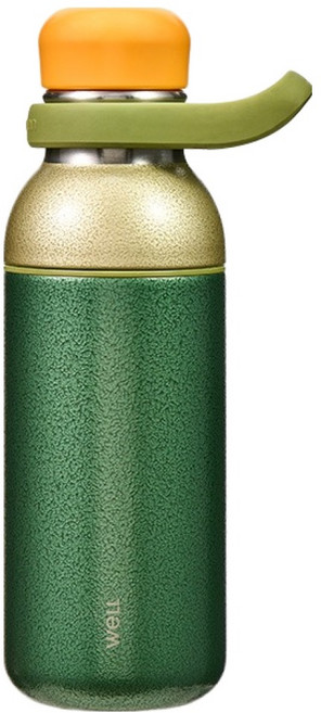 실리만 웰텀블러 에슬레저 스트로우보틀 600ml 카모그린, 1개