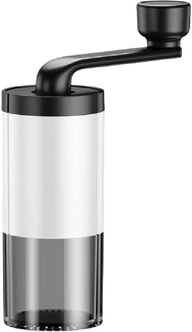 Couselect 手搖咖啡研磨器 小型便攜款, 1個, 白色, 36ml