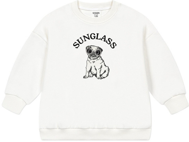 뉴욕꼬맹이 아동용 오버핏 맨투맨 WZ024