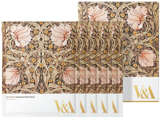 브이앤에이뷰티 안티옥시던트 앰플 시트 마스크, 5개입, 1개