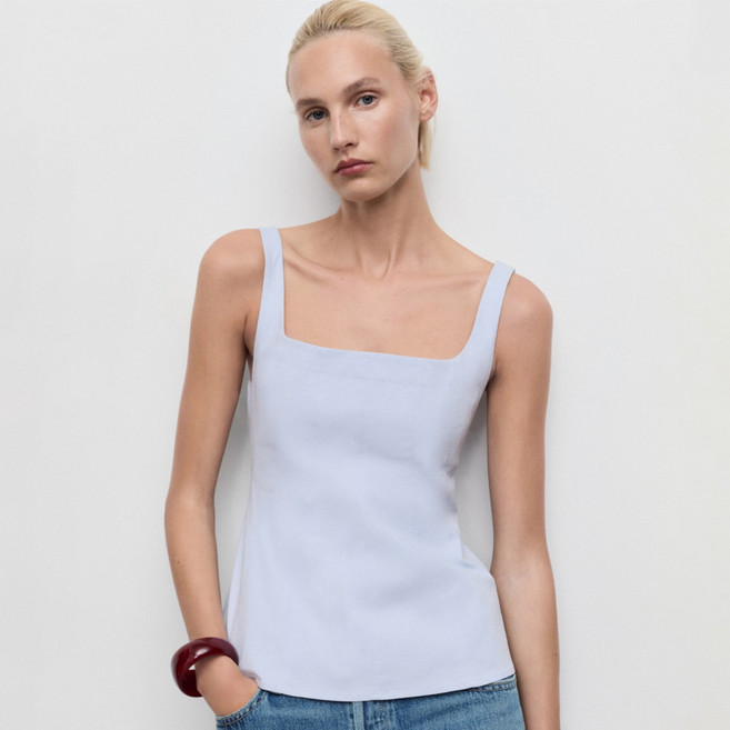 MANGO WOMAN 블라우스 CLEAN 17074078