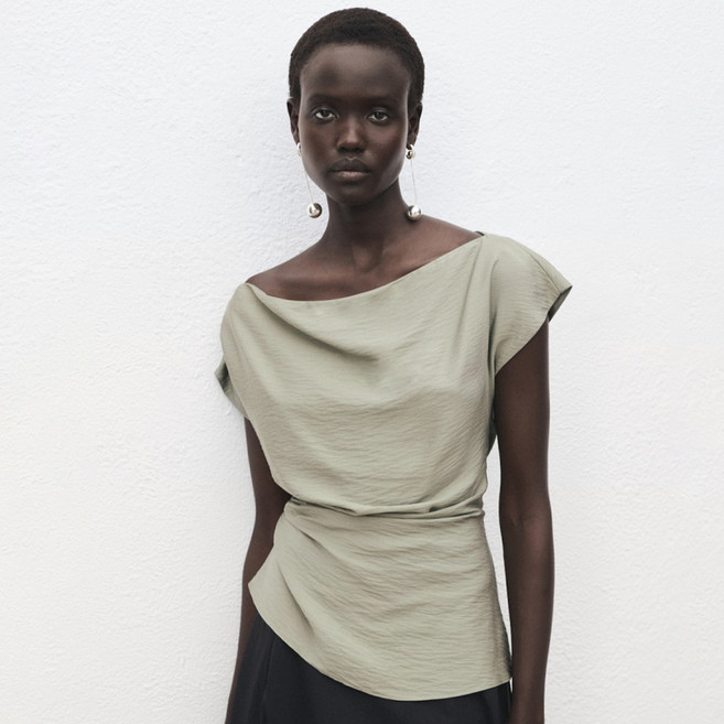 MANGO WOMAN 블라우스 MANTA 17064100